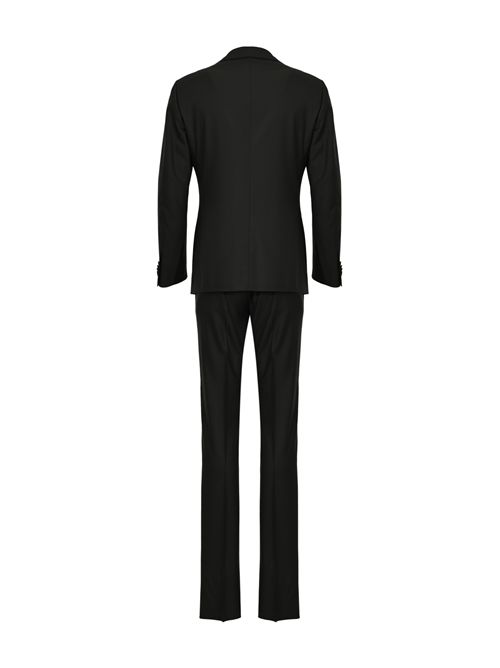 Abito monopetto Norma Suit in lana Dark Blue Caruso | LN1JM201F NORMA SUIT PE0A160110